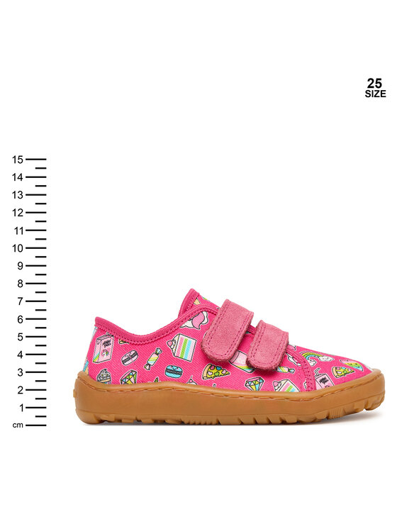 Froddo Froddo Kapcie Barefoot Canvas G1700440-10 S Różowy