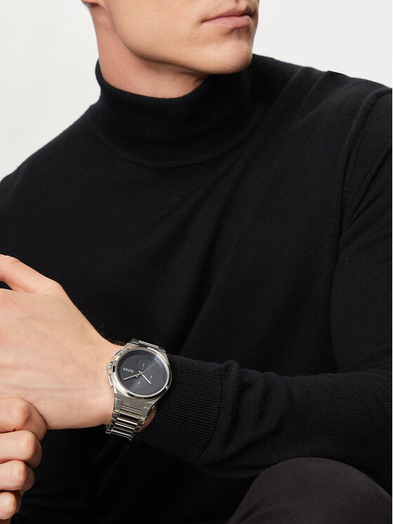 BOSS Boss Годинник Steer 1514048 Срібний