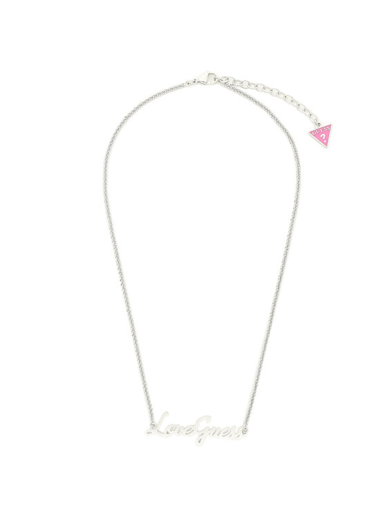 Guess Guess Náhrdelník JUBN70 048JW Stříbrná