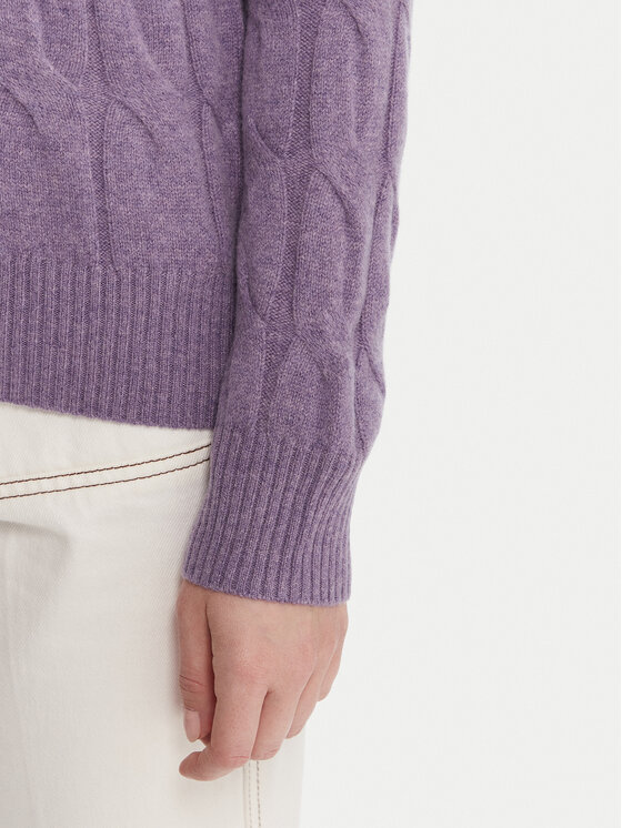 Tommy Hilfiger Tommy Hilfiger Pullover WW0WW43586 Violett Regular Fit