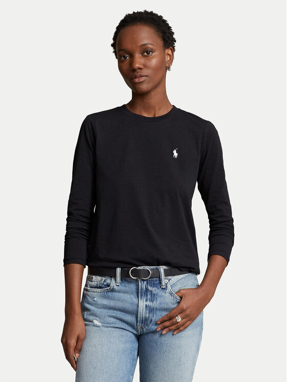 Polo Ralph Lauren Polo Ralph Lauren Halenka 211898699003 Černá Regular Fit