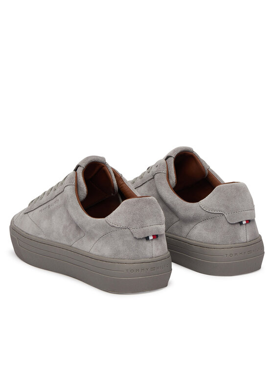 Tommy Hilfiger Tommy Hilfiger Сникърси Park Premium Suede FM0FM05829 Сив