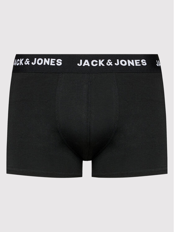 Jack&Jones Jack&Jones Комплект 5 чифта боксери Chuey 12142342 Черен