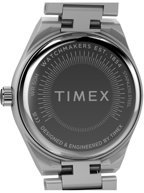 Timex Timex Zegarek TW2Y68500 Srebrny