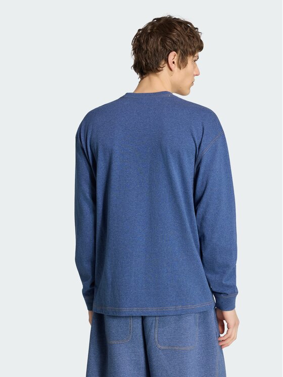 adidas adidas T-Shirt 165316 Niebieski Loose Fit