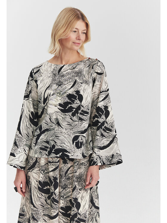 TATUUM TATUUM Blúzka ZARITA Béžová Classic Fit