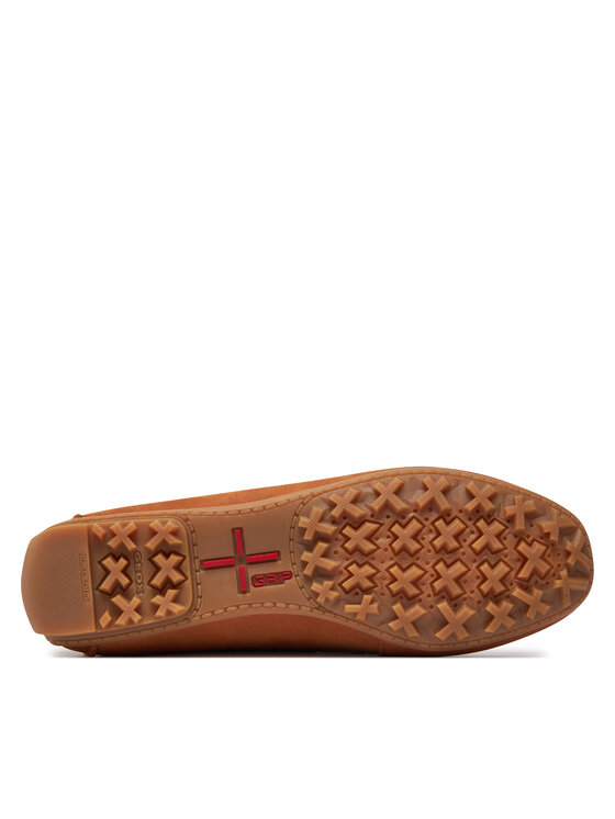 Geox Geox Mokasinke D Kosmopolis + Grip D45RCB 0DP43 C6N5F Smeđa