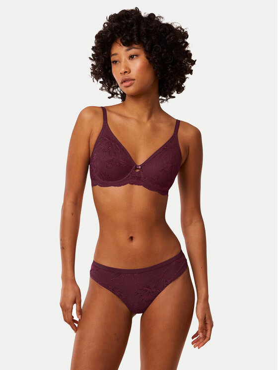 Triumph Triumph Бюстгальтер з підкладкою Amourette Charm 10214458 Бордовий