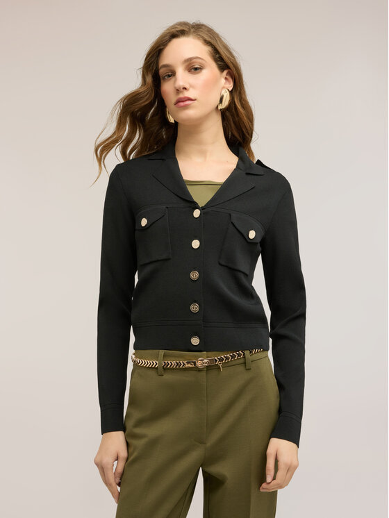 Motivi Motivi Maglione M157W003856N033 Nero Regular Fit