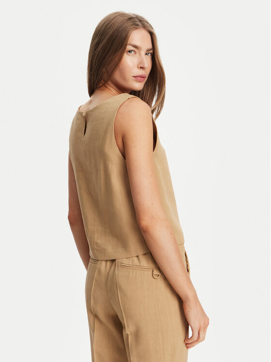 Marella Marella Τοπ Terni 2513161055 Μπεζ Regular Fit
