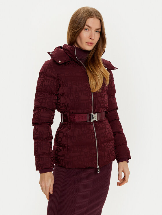 Elisabetta Franchi Elisabetta Franchi Kevad-sügis jope PI-70D-46E1-V640 Bordoopunane Regular Fit