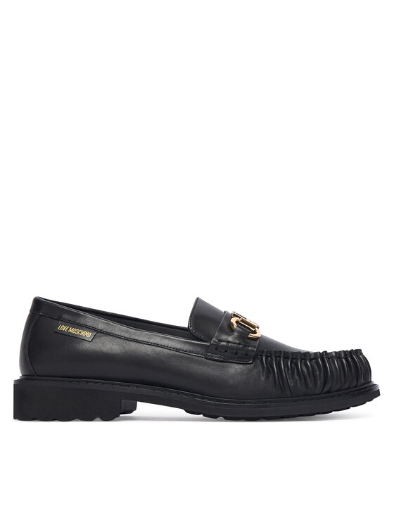 LOVE MOSCHINO Mocasini JA10063G1PIA0000 Negru