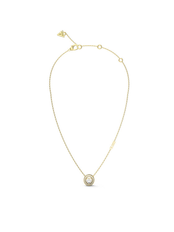 Guess Guess Naszyjnik JUBN04 667JW Złoty