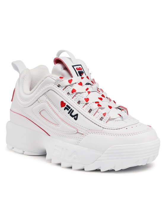 Fila Fila Sneakersy Disruptor V-Day 1011241.92K Biały