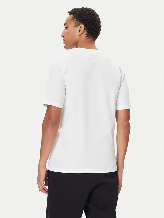 adidas adidas T-Shirt Graphic JX3089 Biały Regular Fit