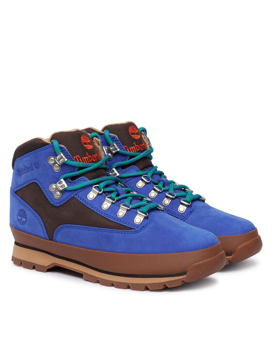 Timberland Timberland Šnurovacia obuv Euro Hiker TB0A2PUSELD1 Modrá