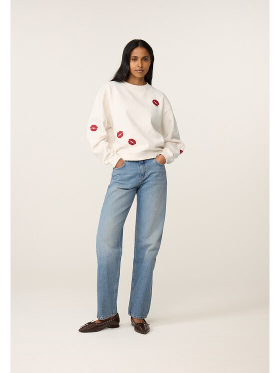 Fabienne Chapot Fabienne Chapot Bluza 6712-1607-178 Biały Regular Fit