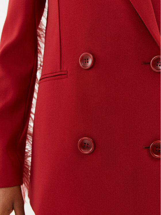 Patrizia Pepe Patrizia Pepe Giacca da abito 8S0473/A6F5-R799 Rosso Regular Fit