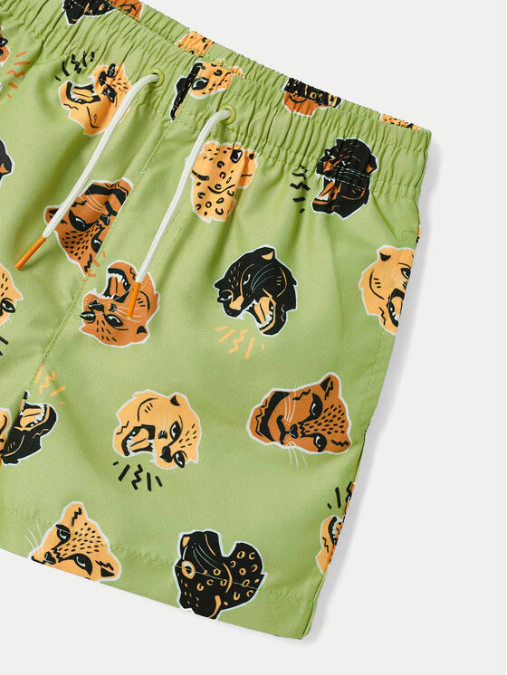 Mayoral Mayoral Pantaloni scurți pentru înot 3614 Verde Regular Fit