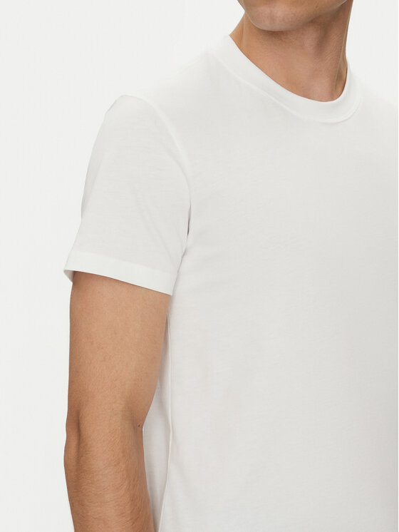 AMI PARIS AMI PARIS Majica BFUTS035.724 Bela Regular Fit