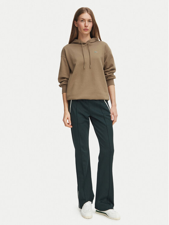 Lacoste Lacoste Bluza SF7612 Brązowy jasny Oversize