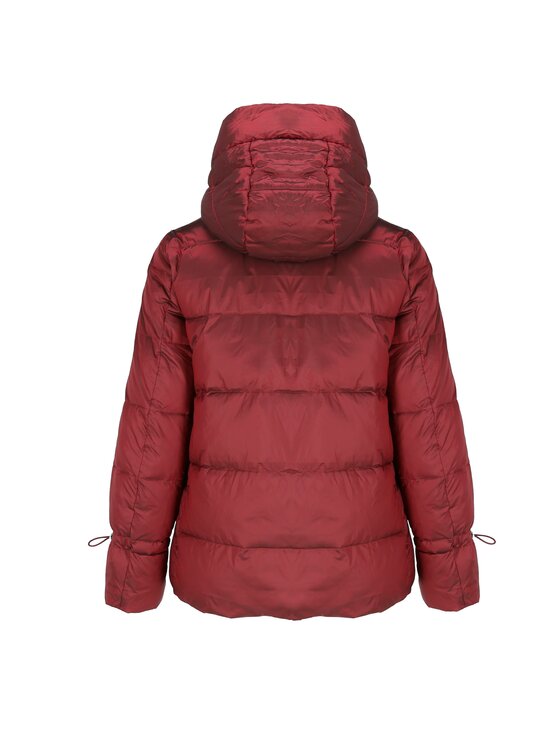 Perso Perso Kurtka damska BLH220043F Bordowy Regular Fit