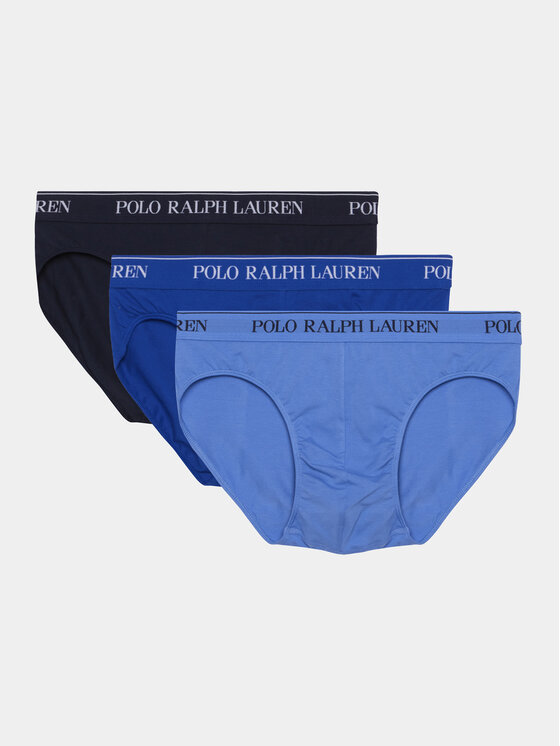 Polo Ralph Lauren Set 3 perechi de slipuri 714835884004 Colorat