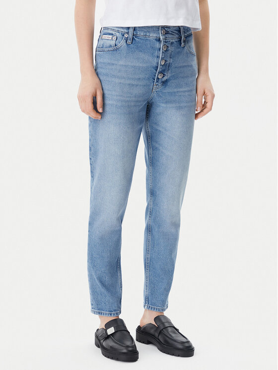 Calvin Klein Jeans Calvin Klein Jeans Jeansy J20J225148 Modrá Mom Fit