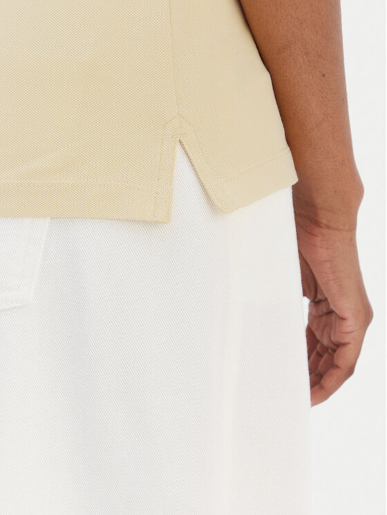 Tommy Hilfiger Tommy Hilfiger Polokošeľa 1985 WW0WW43225 Žltá Slim Fit
