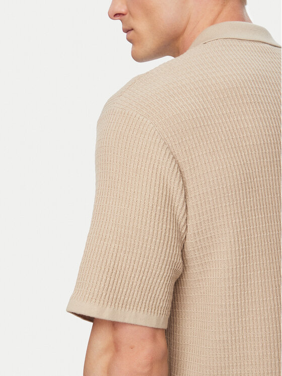 Jack & Jones Jack & Jones Cămașă Montauk 12293584 Bej deschis Relaxed Fit