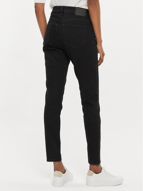 Wrangler Wrangler Jeansy Arachne 112332390 Czarny Skinny Fit
