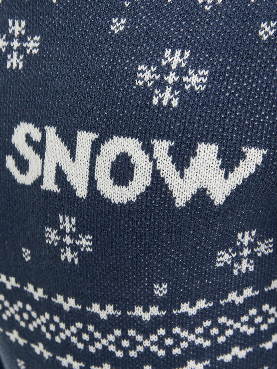 Jack & Jones Junior Jack & Jones Junior Sweter 12247507 Granatowy Regular Fit
