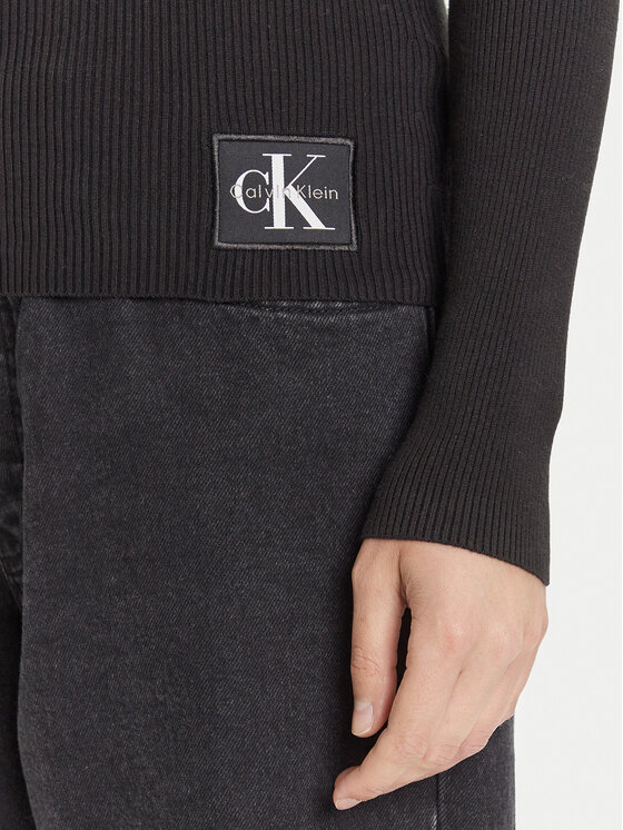 Calvin Klein Jeans Calvin Klein Jeans Dolčevita LV047D350G Crna Regular Fit