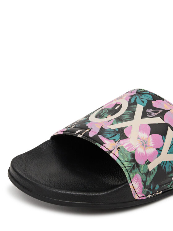 Roxy Roxy Klapki 865966 Czarny