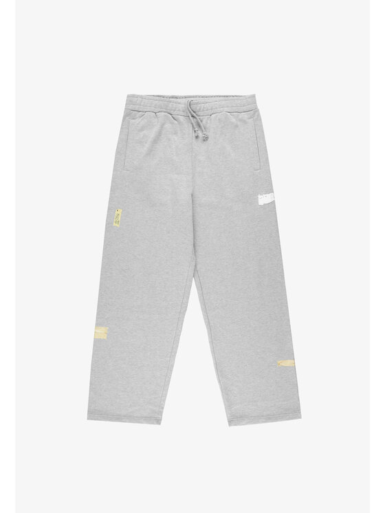 PROSTO. PROSTO. Spodnie dresowe Tape Szary Baggy Fit