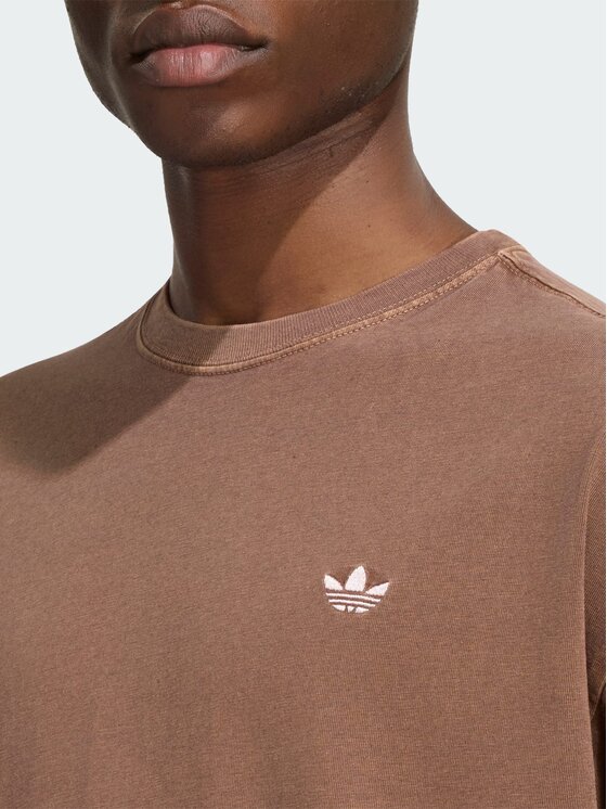 adidas adidas T-Shirt 168811 Brązowy ciemny Loose Fit