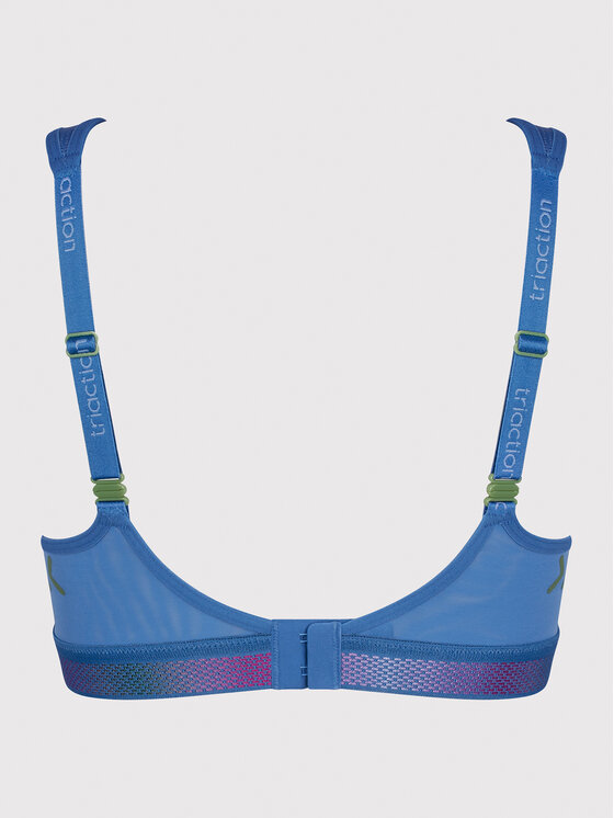 Triumph Triumph Biustonosz sportowy Triaction Cardio Flow 10205923 Niebieski