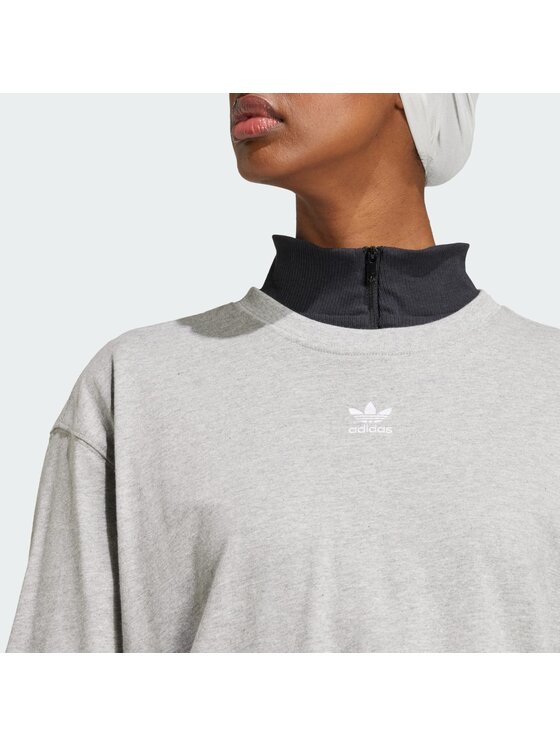 adidas adidas T-Shirt 133813 Szary Oversize