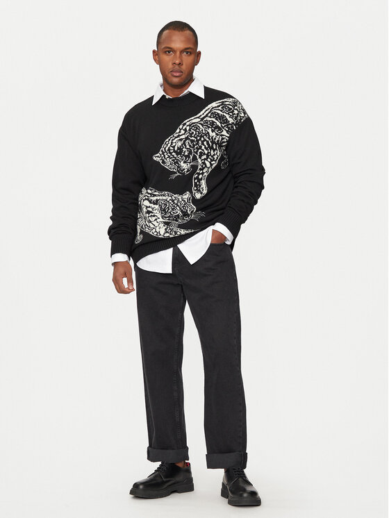 Just Cavalli Just Cavalli Kampsun 77OAFM40 Must Regular Fit