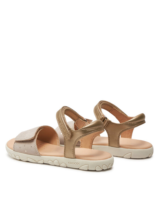 Geox Geox Sandale J Sandal Haiti Girl J028ZA 007NF C0208 D Zlatna