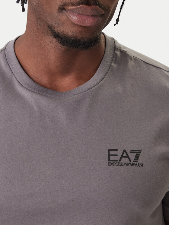 EA7 Emporio Armani EA7 Emporio Armani Tričko 8NPT25 PJVPZ U8086 Sivá Regular Fit