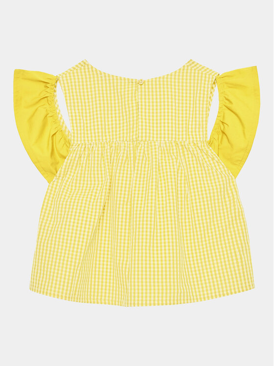 United Colors Of Benetton United Colors Of Benetton Srajca 57KTGQ011 Rumena Regular Fit