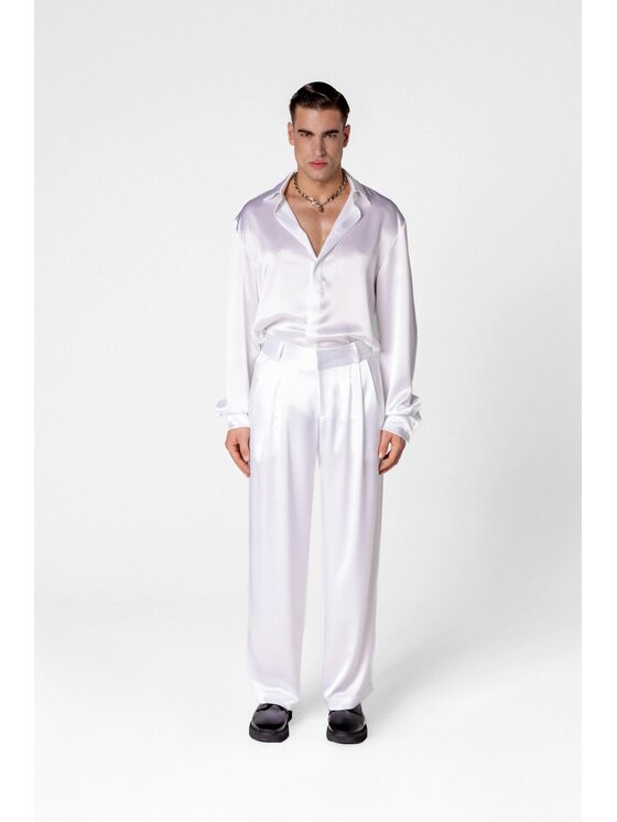 LE POSSÉ LE POSSÉ Camicia MSSWCF Bianco Regular Fit