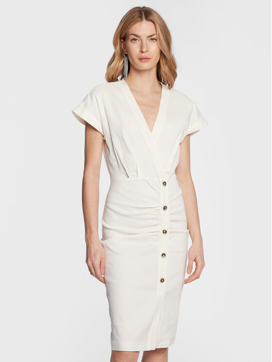 PINKO Pinko Každodenní šaty Agitato 100532 A0IM Béžová Regular Fit