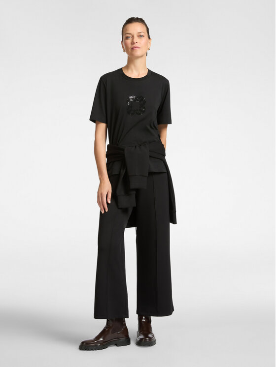 Elena Mirò Elena Mirò T-shirt G270Z000407N033 Nero Regular Fit