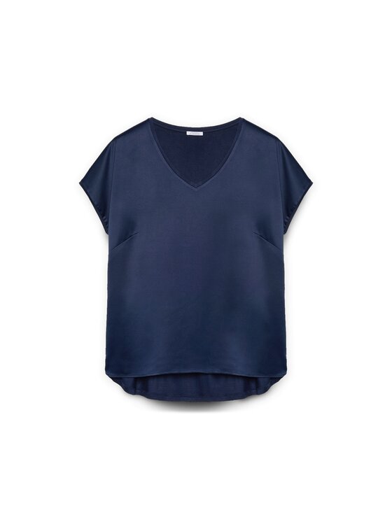 Fiorella Rubino Fiorella Rubino T-shirt G063L107832N034 Blu Regular Fit