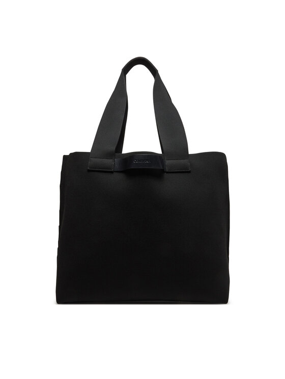 Calvin Klein Calvin Klein Tasche Ck Ease E/W Tote Knit K50K512892 Schwarz