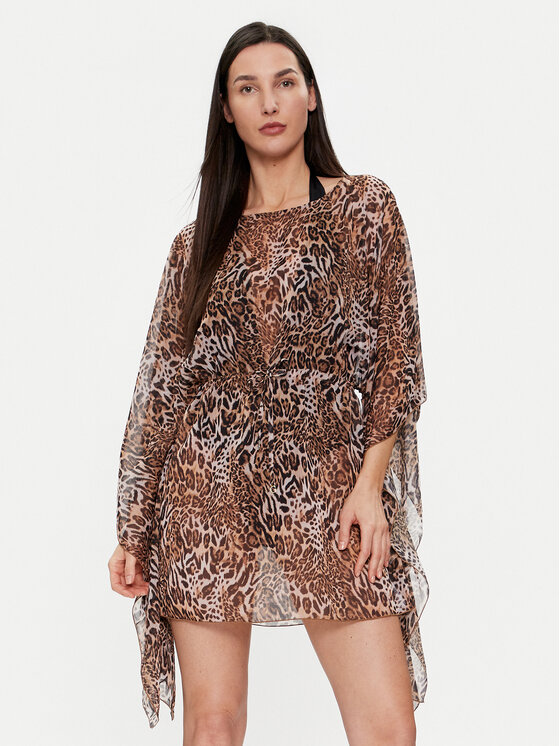 Guess Rochie de plajă E4GK05 WDW82 Colorat Relaxed Fit