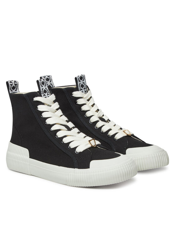 Coccinelle Coccinelle Sneakers aus Stoff E4 SXG 24 02 01 Schwarz