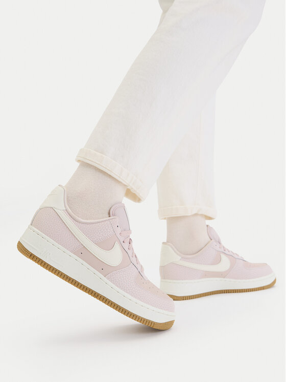 Nike Nike Sneakersy Air Force 1 '07 Nn FN6326 001 Fioletowy